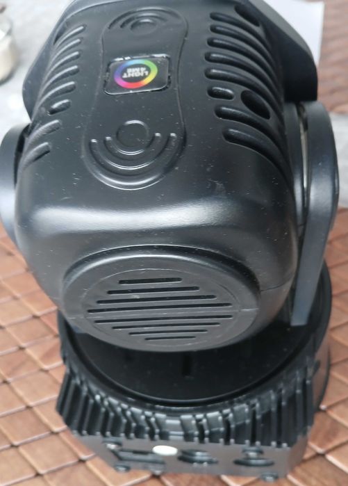 Dwie głowy ruchome Light4me plus długi kabel DMX zawodowy efekt