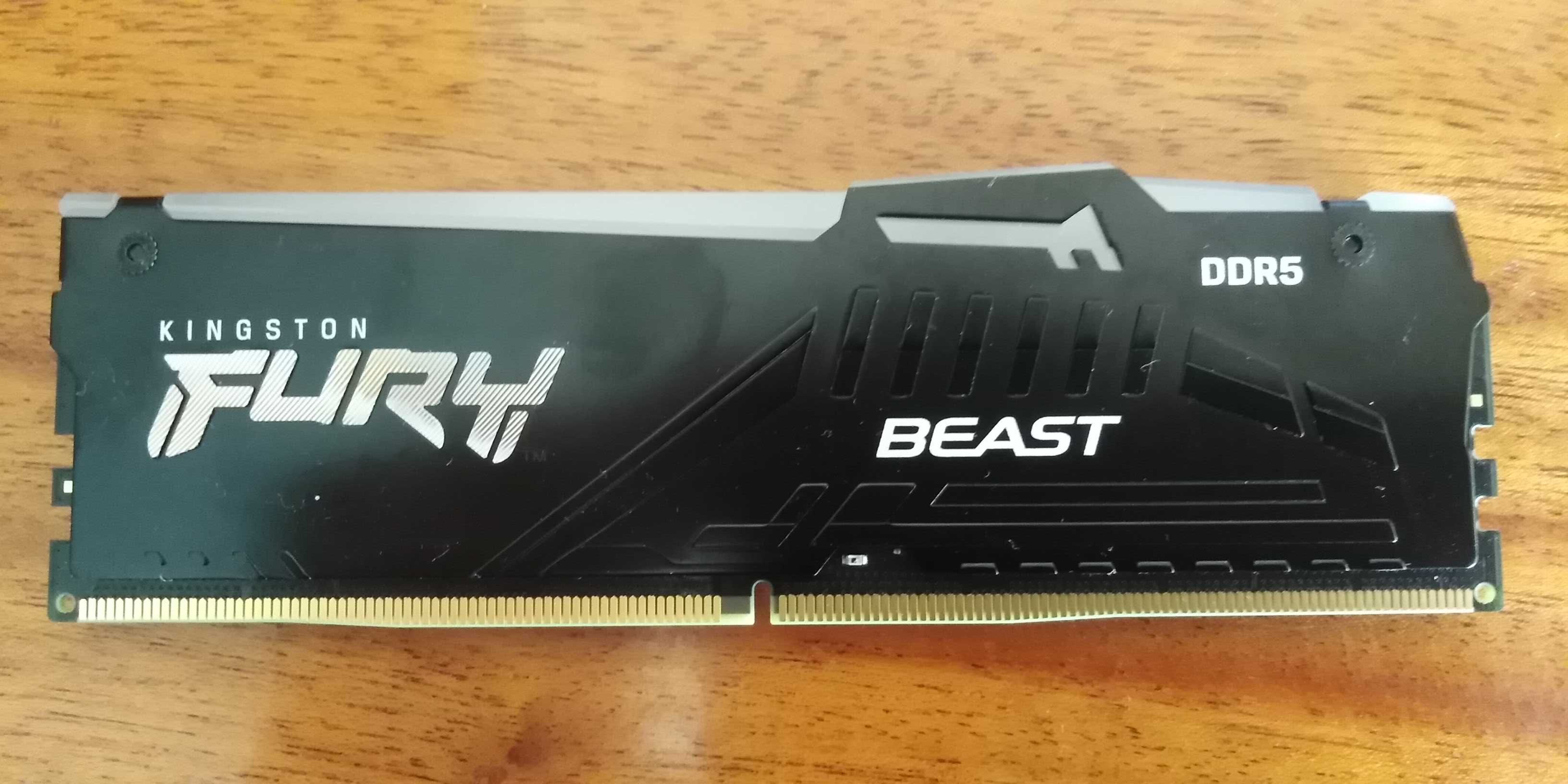 Оперативна пам'ять Kingston FURY 16 GB DDR5 6000 MHz FURY Beast