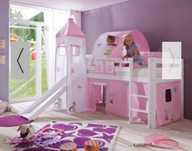 Cama de menina princesa