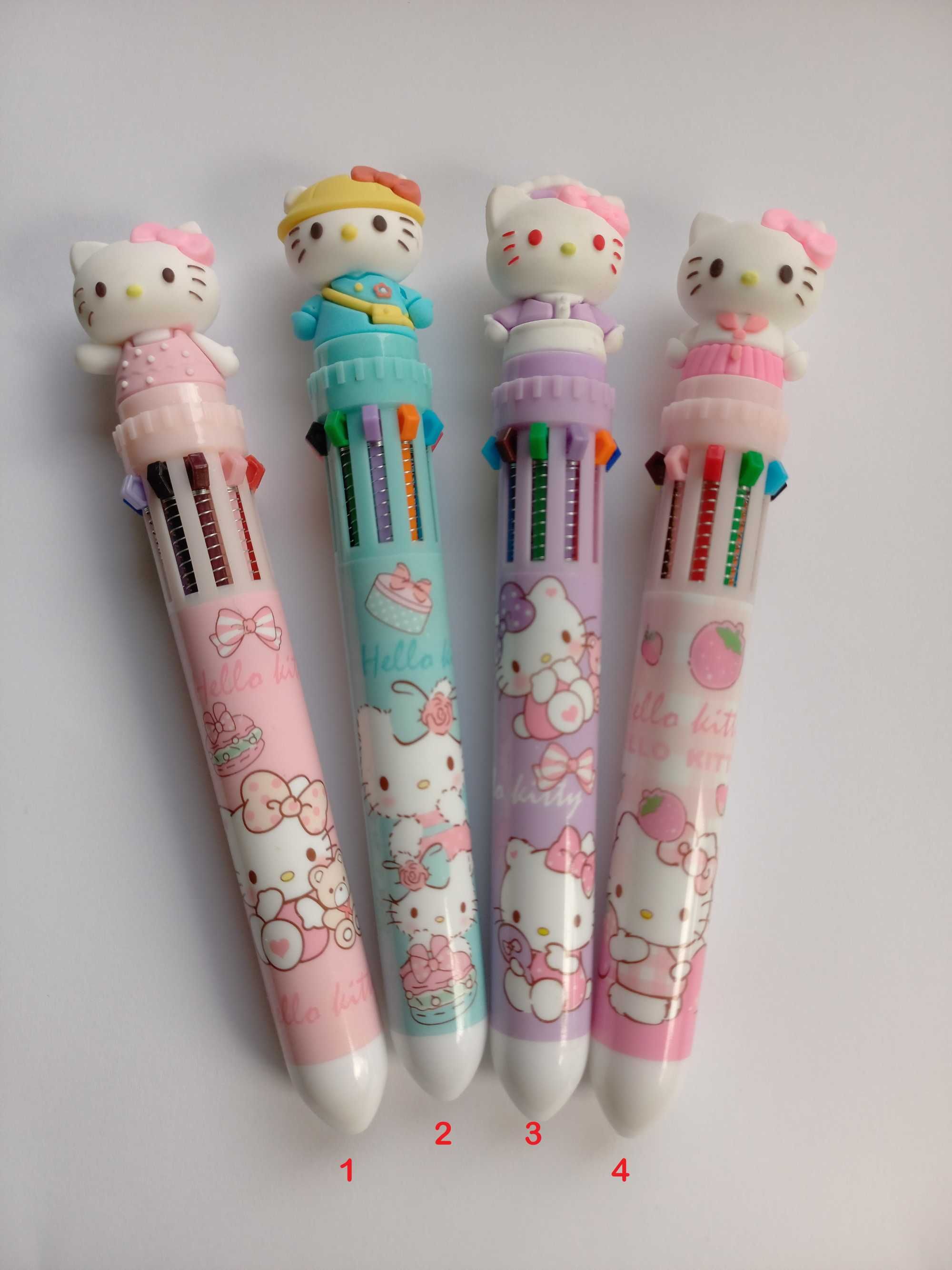 Caneta Hello Kitty 10 cores em 1