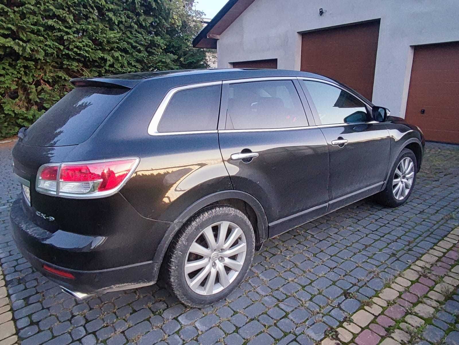 Mazda CX-9 4x4, grzane skóry, Klima, LPG, hak, wersja europejska
