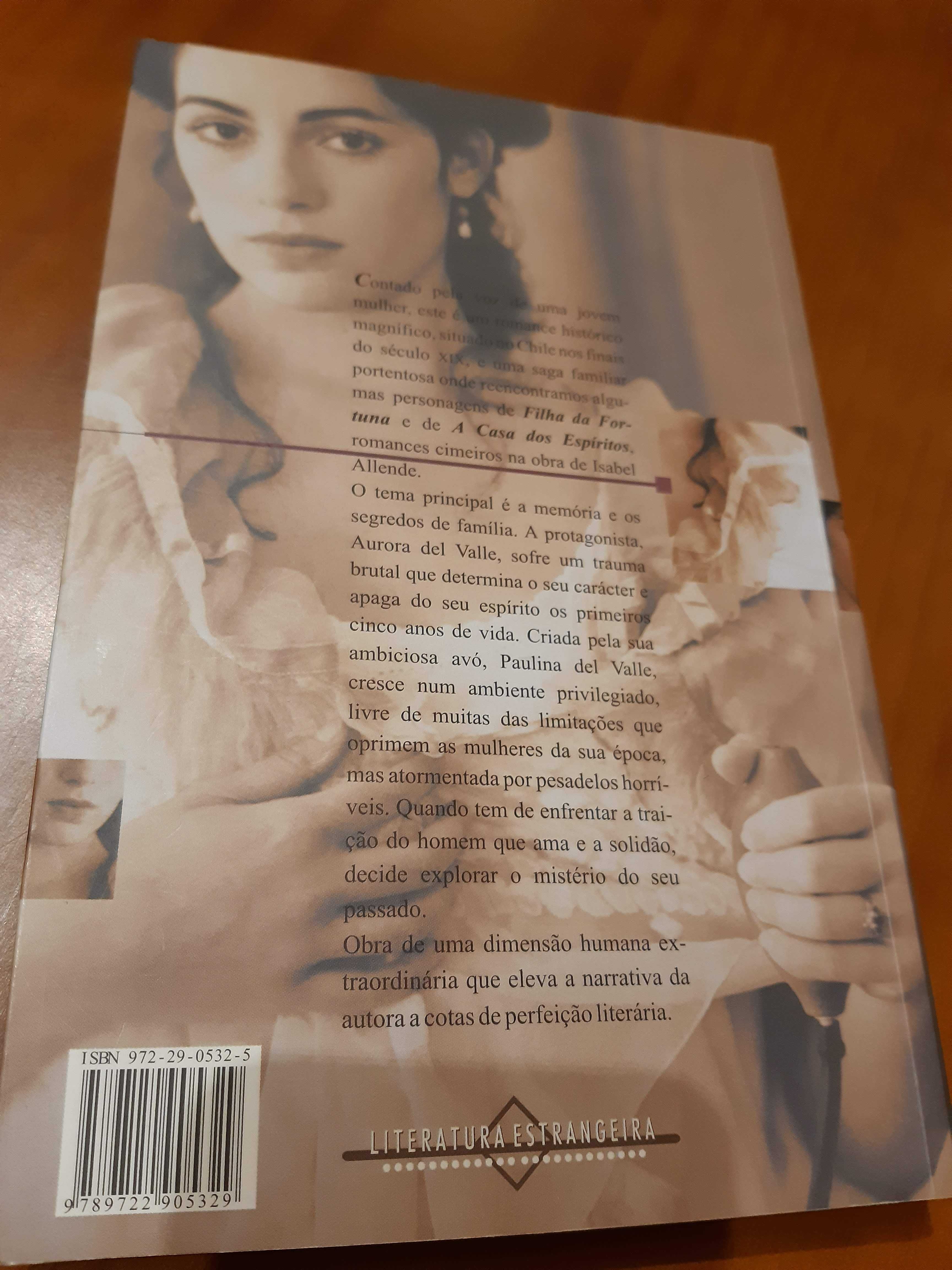 Livro Retrato a Sépia, de Isabel Allende (novo)