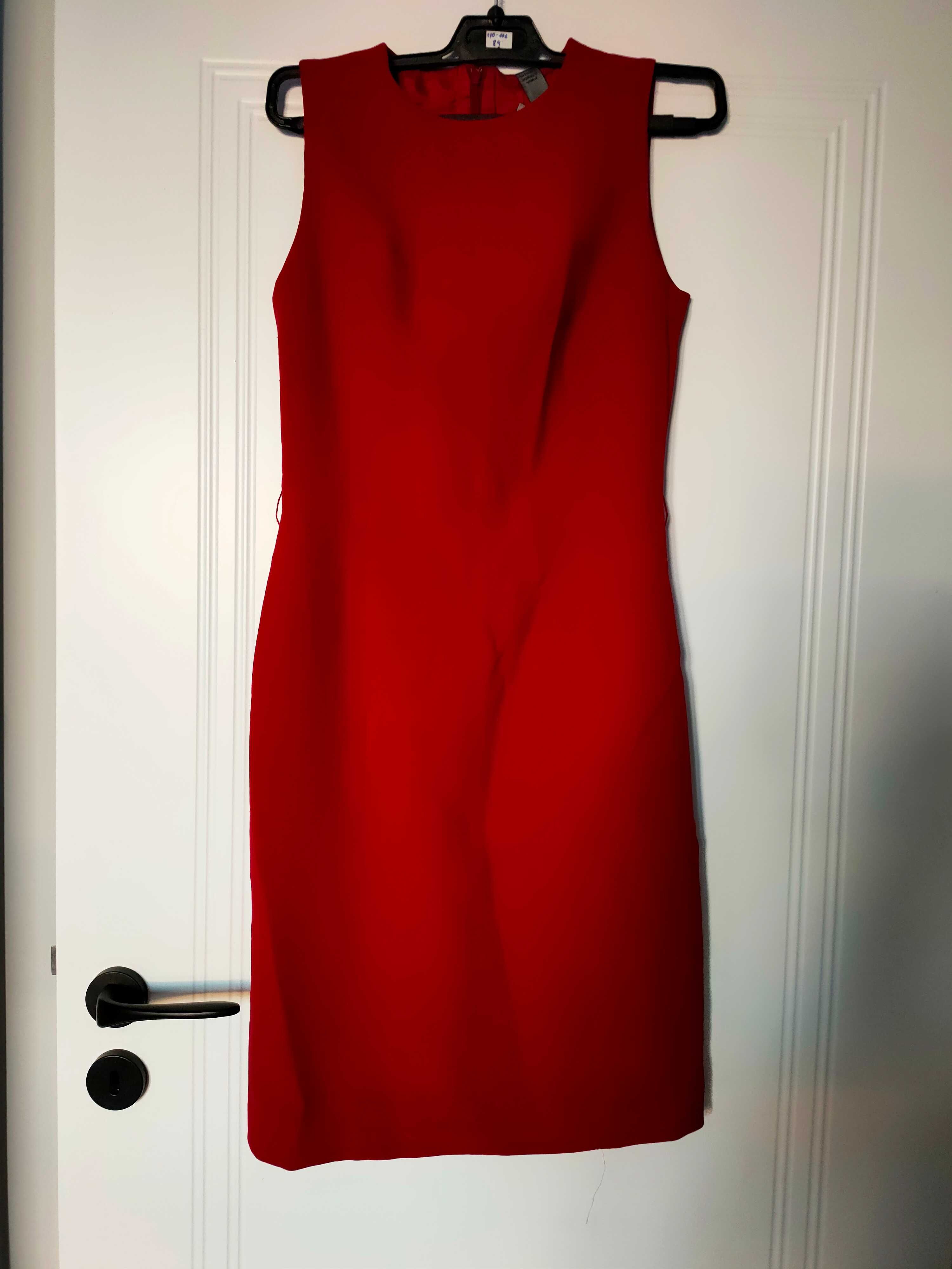 Czerwona sukienka MANGO
