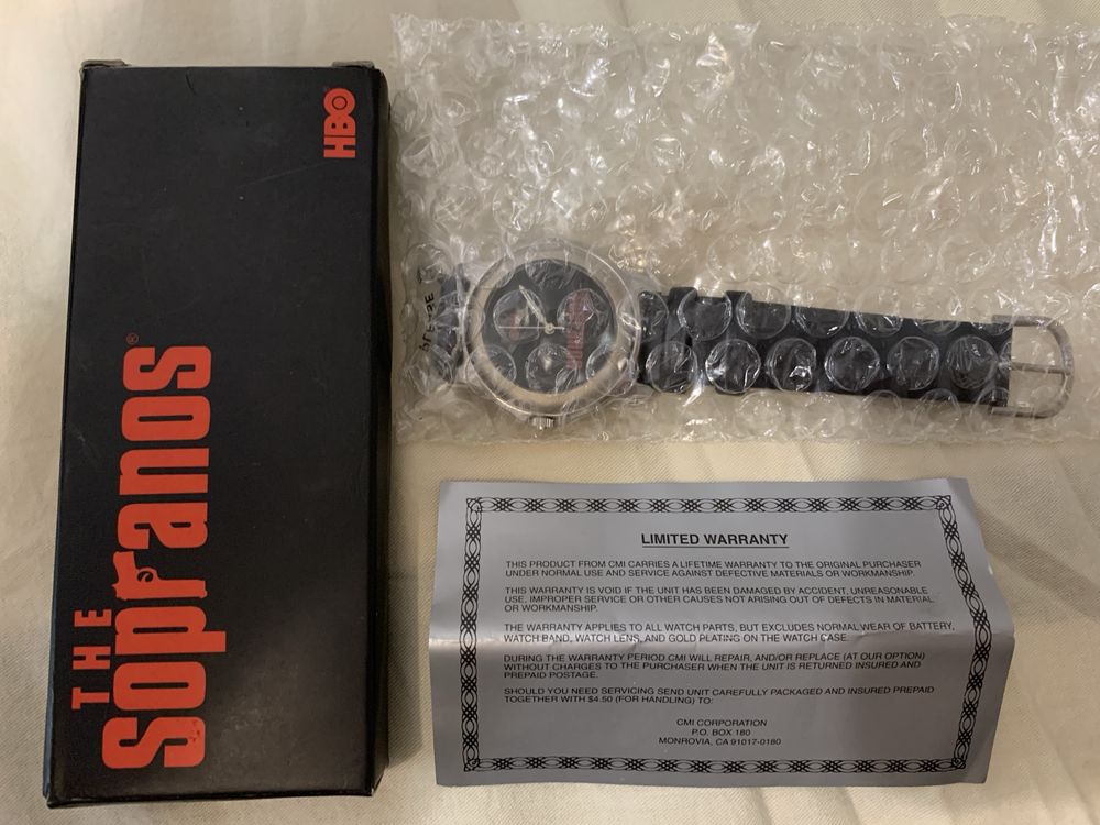 The Sopranos watch. Годинник Sweda