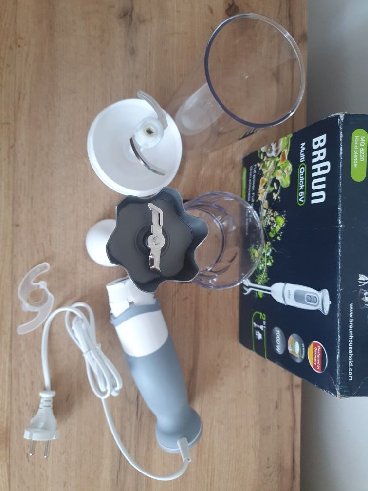 Blender ręczny 2w1 Braun MQ 5220 WH 1000 W