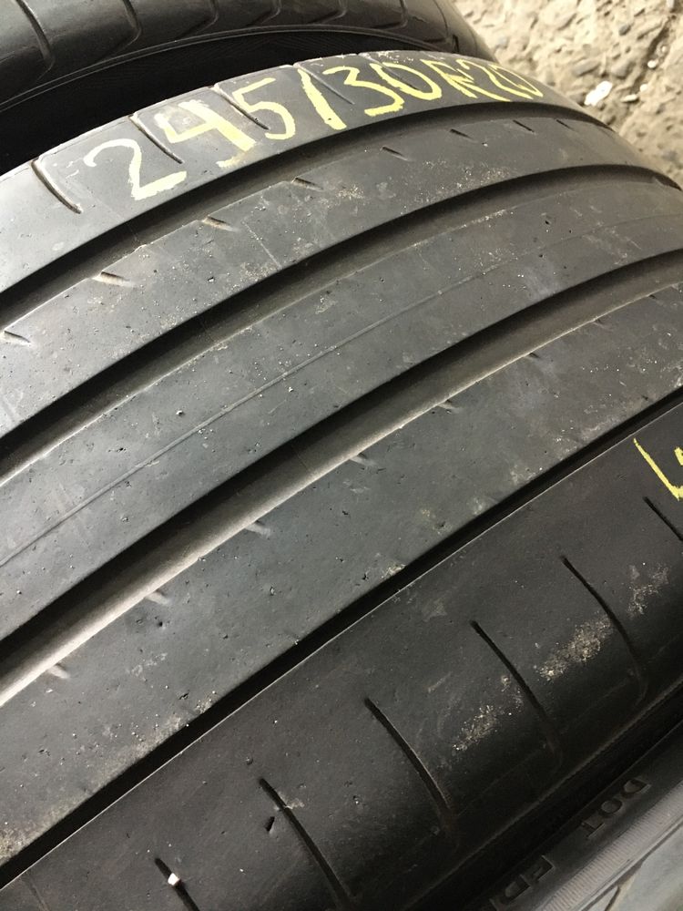 (4шт) 245/30R20 Yokohama Advan Sport літні шини