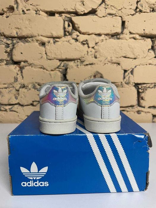 Дитячі кросівки Adidas Superstar - 23 розмір