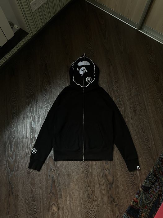 Bape 2nd full zip-hoodie x supreme a bathing ape