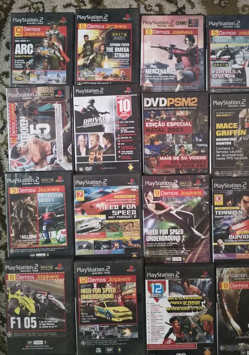 27 dvd de Demos para ps2