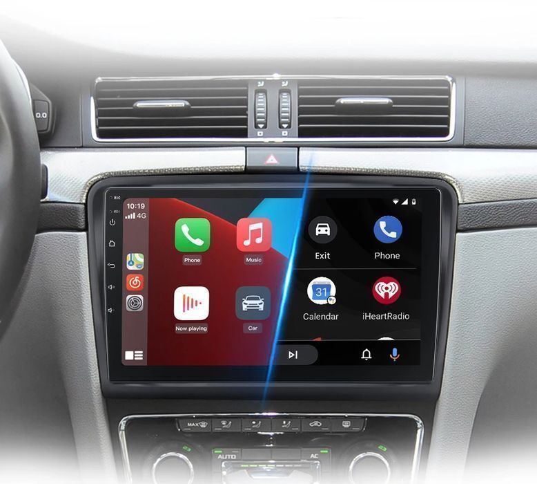 Radio Android CarPlay Skoda Superb II 2008–2015