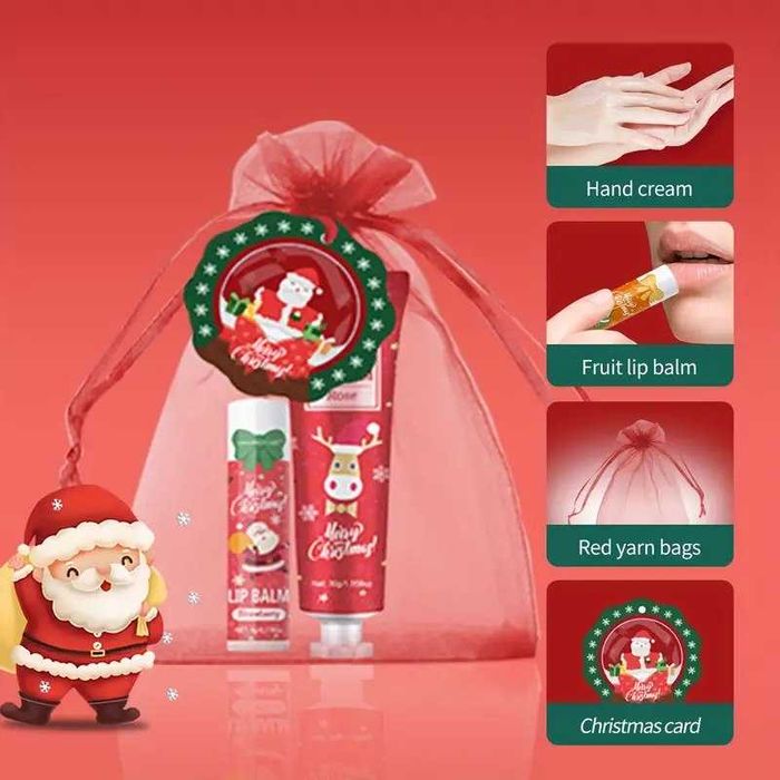 Presentes e Brindes de Natal - caixa com 10 conjuntos. Novidade!
