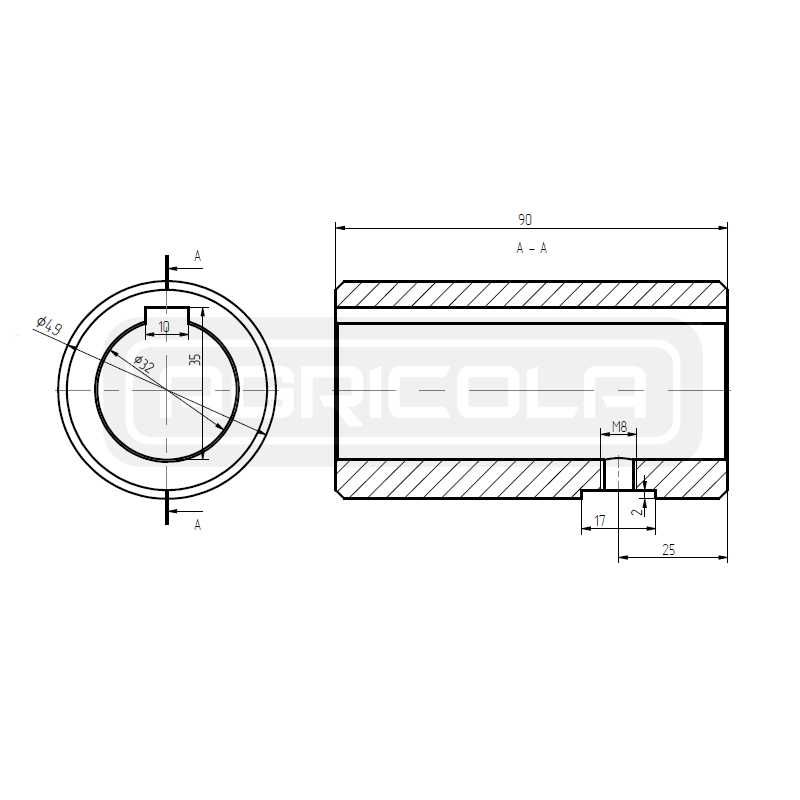 Silnik hydrauliczny BMR 160 O2 WC32 z płytą 90 I tuleją