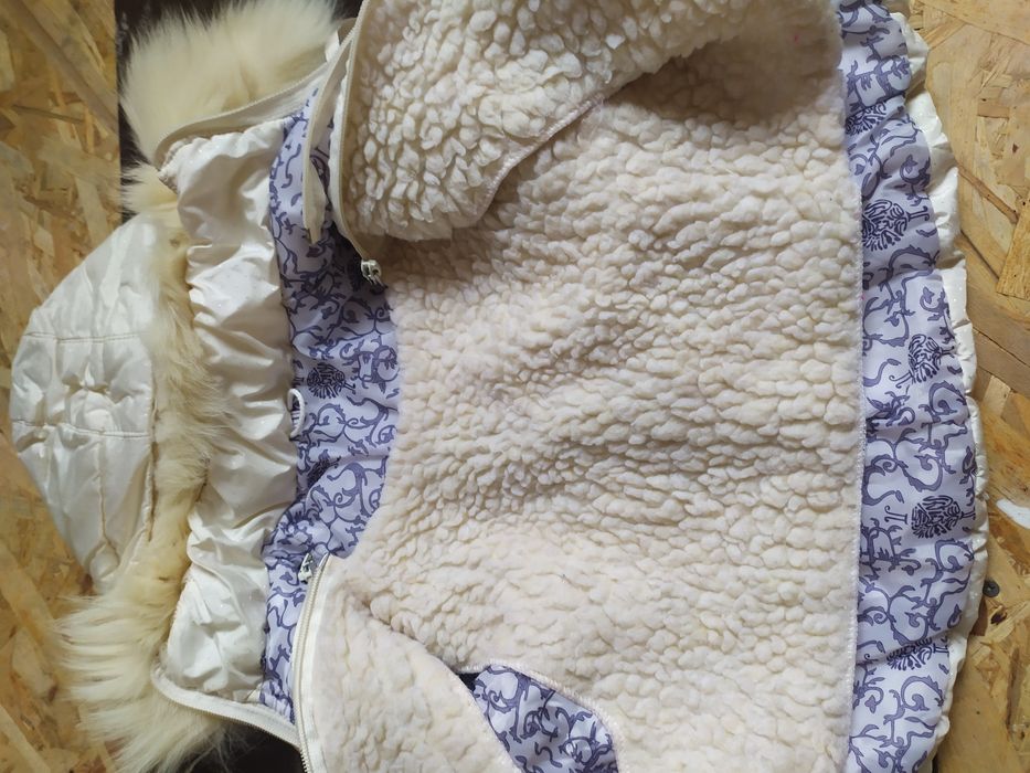 Зимова зимняя куртка курточка для дівчинки