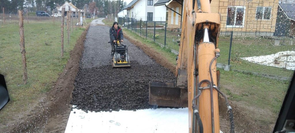 Zagęszczarka 90kg i 500kg wynajem