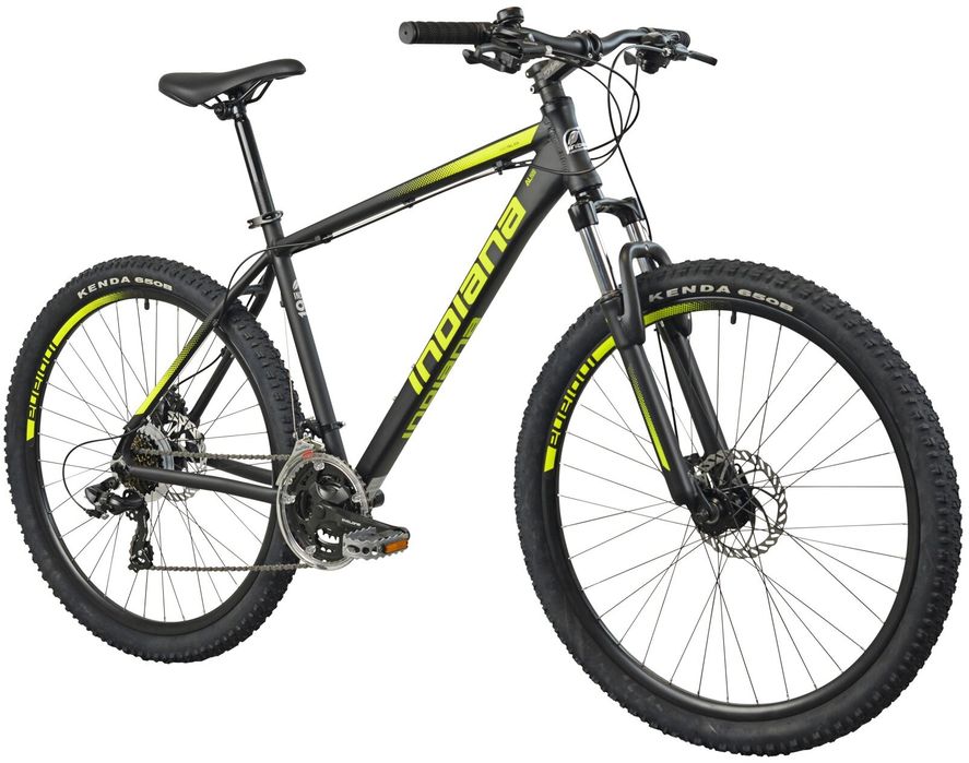 Rower górski MTB INDIANA X-Pulser 2.7 M21 27.5 cala męski Czarno-żółty