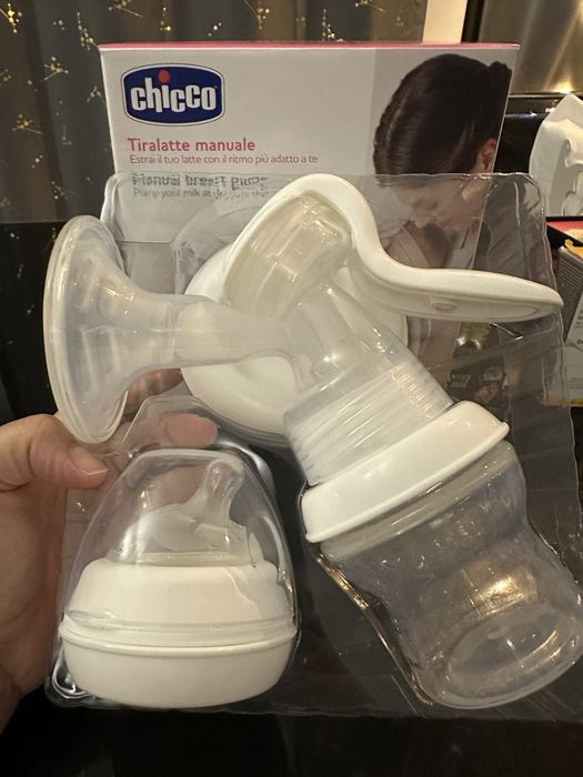 Tira leite manual da Chicco