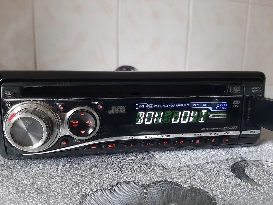 Автомагнітола  Jvc kd-g632usb