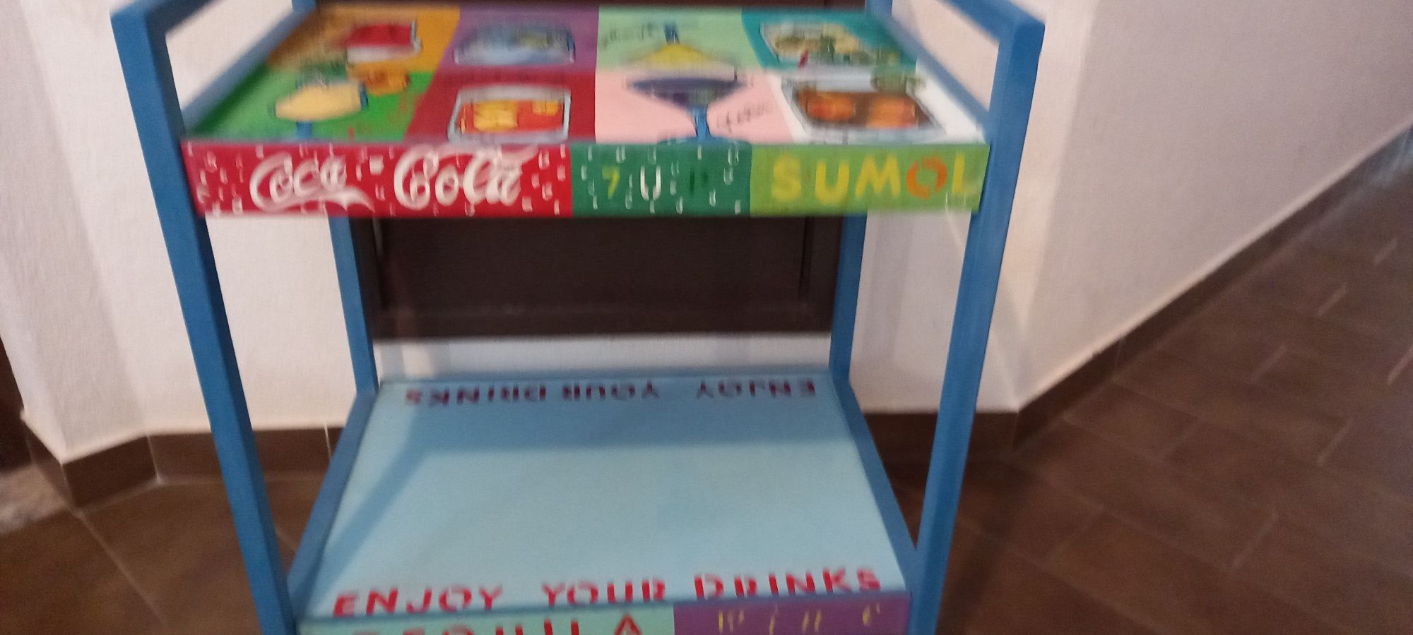 Carro de bebidas