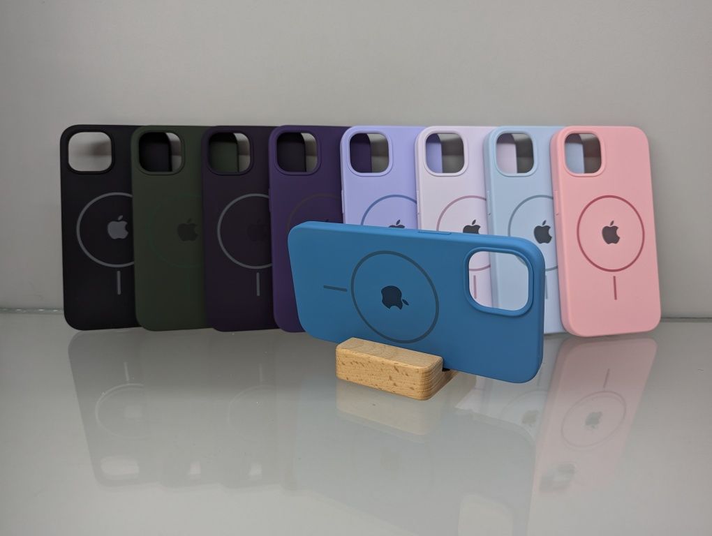 Iphone 13 / 14 MagSafe Противоударный чехол Софт Тач мікрофібра