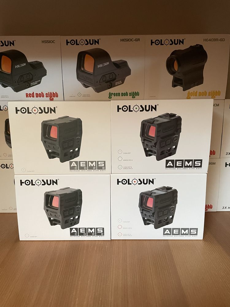 Коліматорний приціл HOLOSUN HS510C / HE510C-GR ОРИГІНАЛ