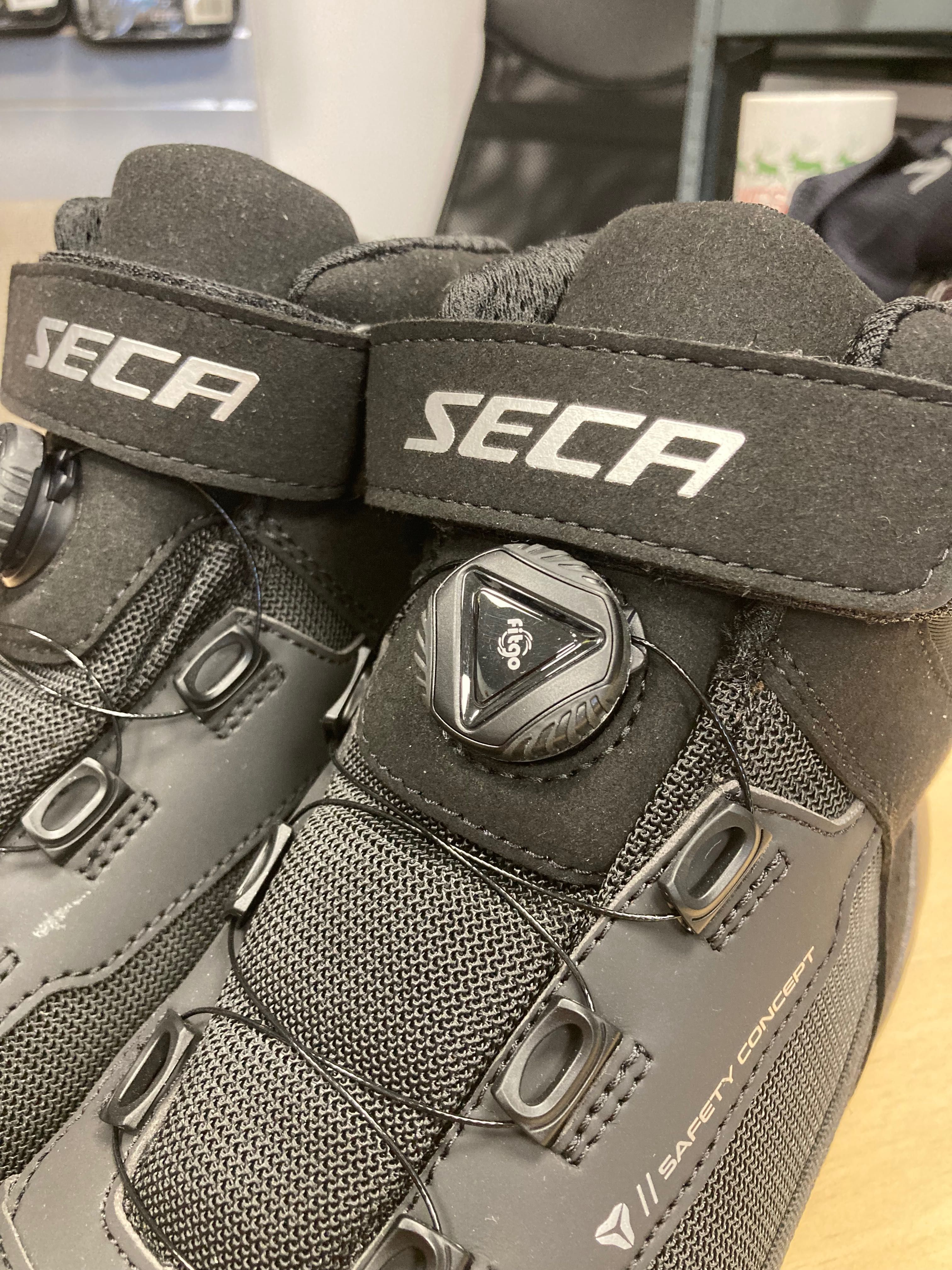 Buty Motocyklowe Seca Speed Automatyczna Sznurówka Lekkie Sklep