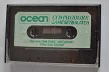 Gra:  Commodore Game set&match Ping Pong Matchpoint Squash commodore