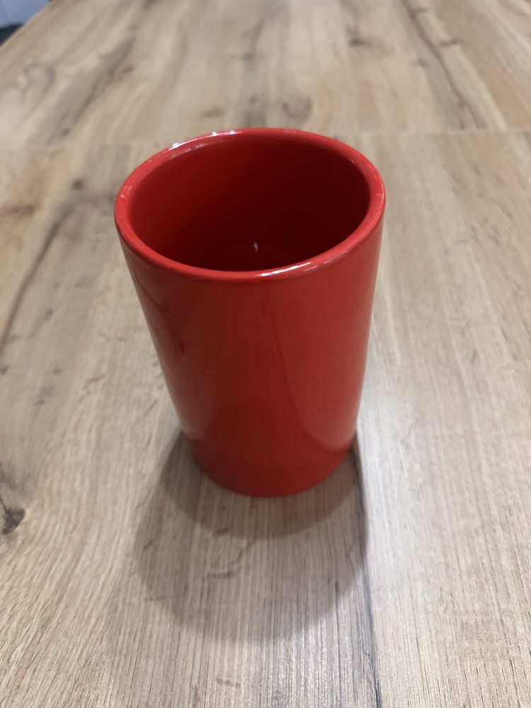 Czerowny pojemnik doniczka pojemnik na szczotke do WC