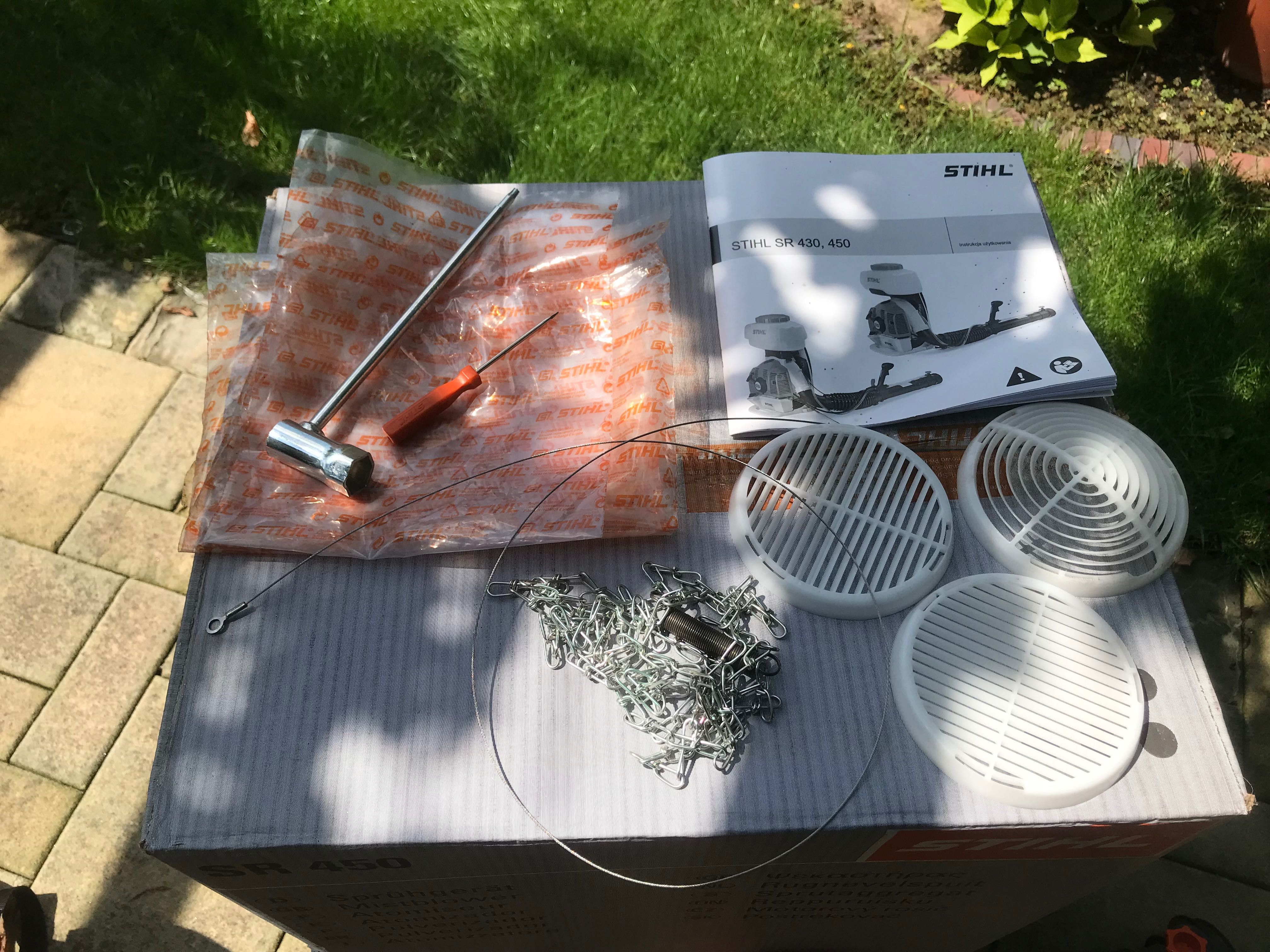 Opryskiwacz spalinowy STIHL SR 450