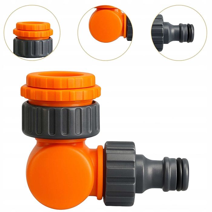 Przyłącze na kran szybkozłączka adapter do węża 1/2 Obrotowy 180 St.
