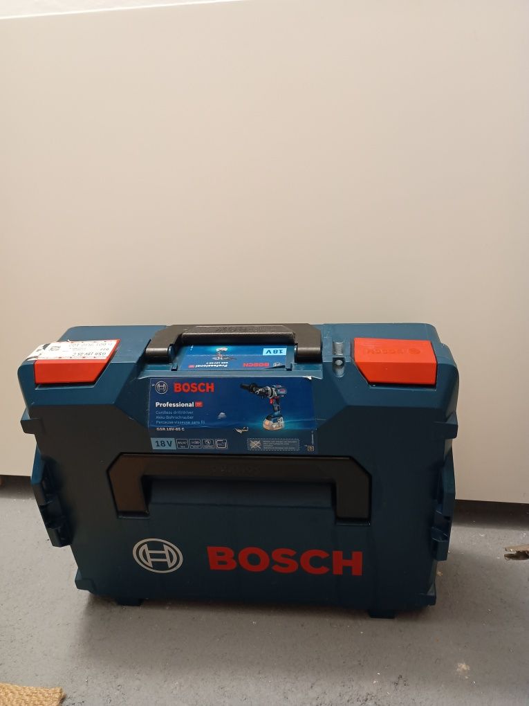 Wkrętarka Bosch GSB 18V-55 2x5ah Ładowarka walizka gwarancja