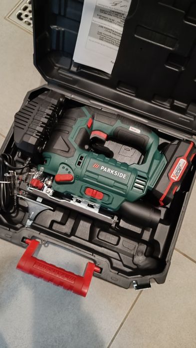 Parkside wyrzynarka akumulatorowa PSTDA 20Li C3 akumulator ładowarka