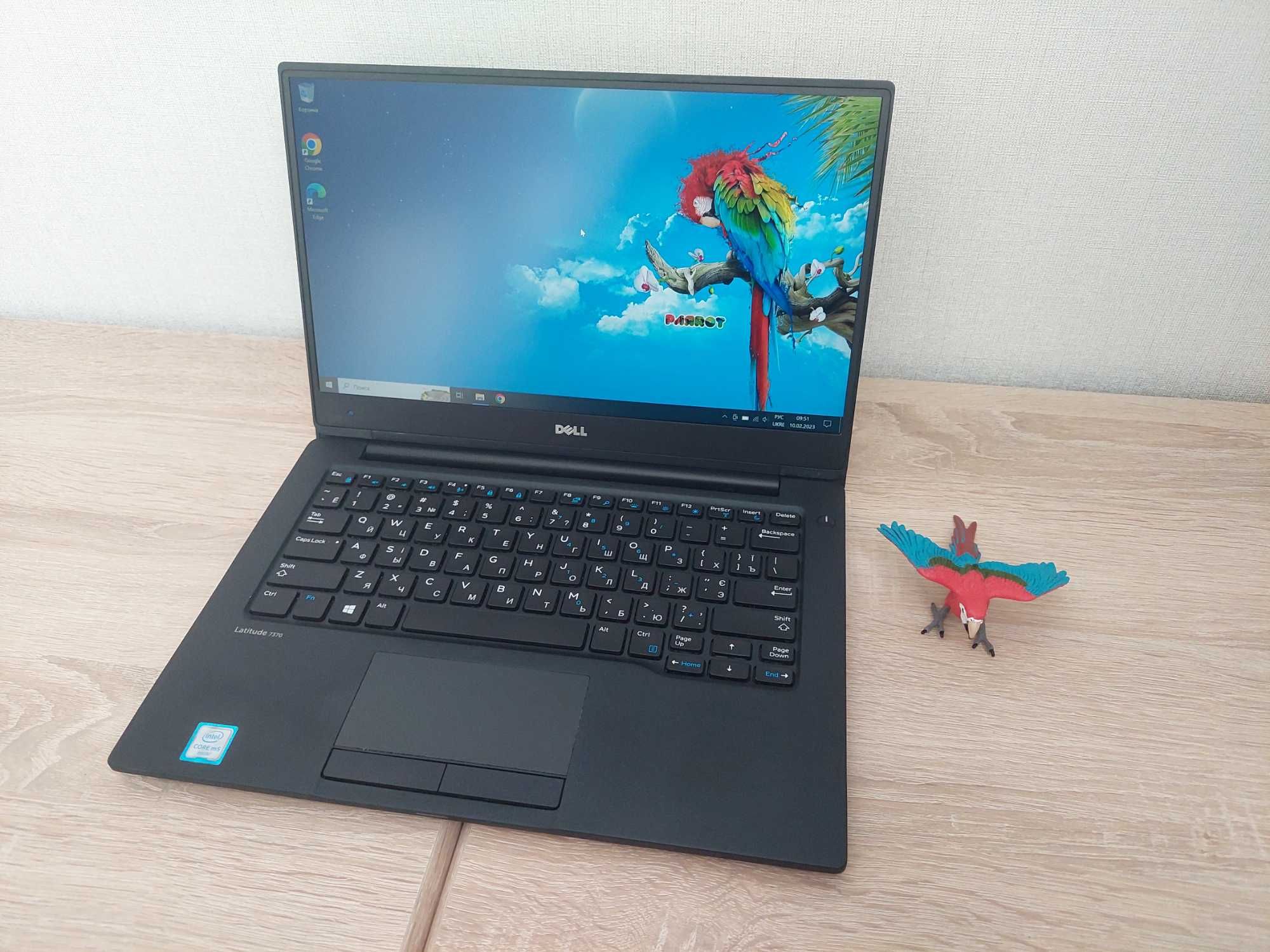 Тонкий ультрабук ноутбук Dell E7370 m5 8Gb SSD FHD IPS новая бат. #5