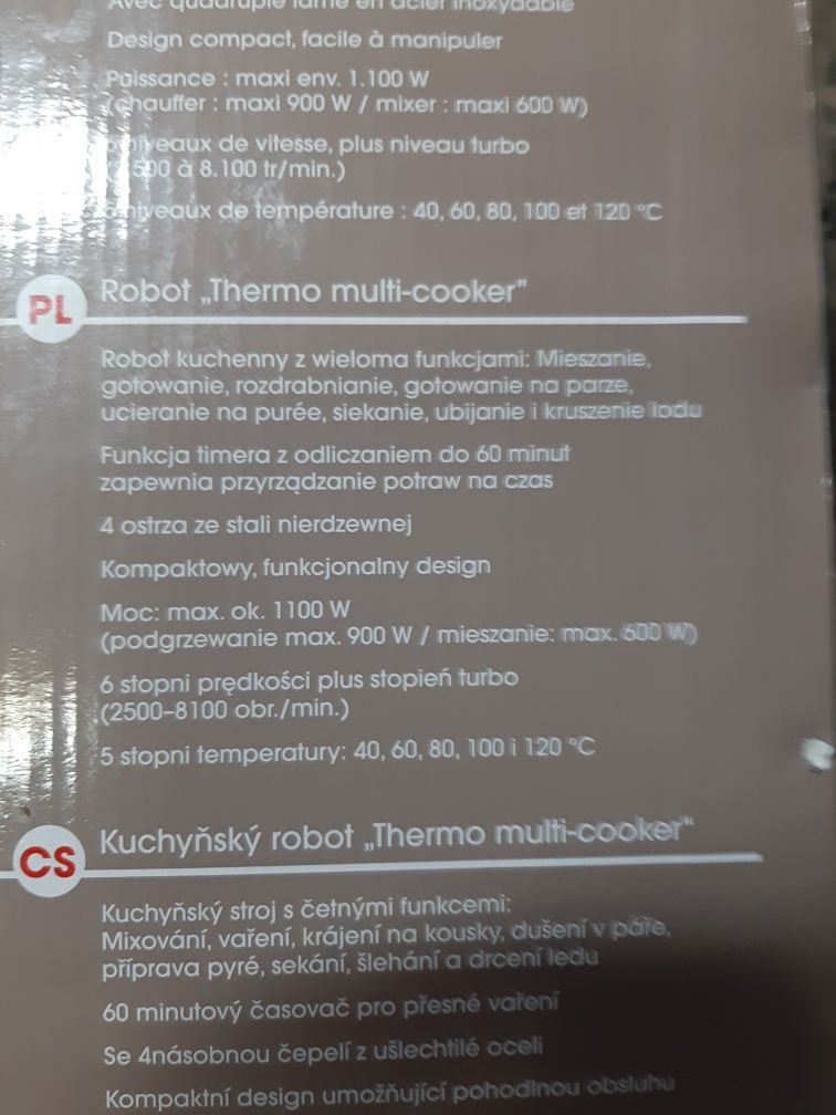 Robot kuchenny Tchermo Multikocher