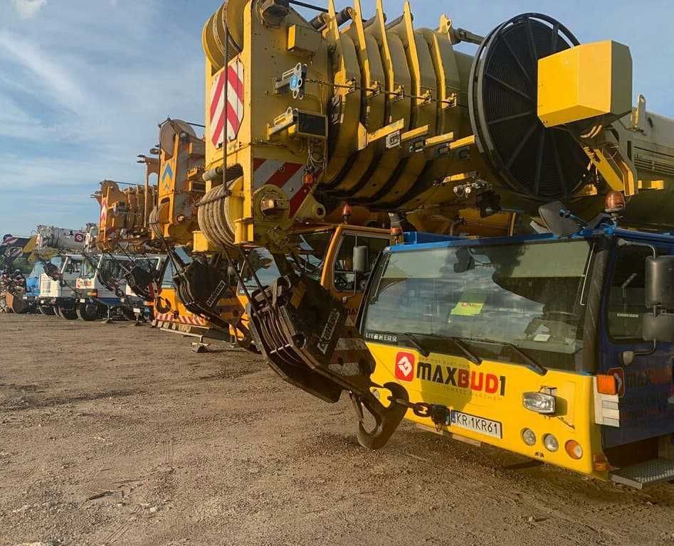 Usługi dźwigiem / żurawiem z operatorem - Gliwice Podnośnik koszowy