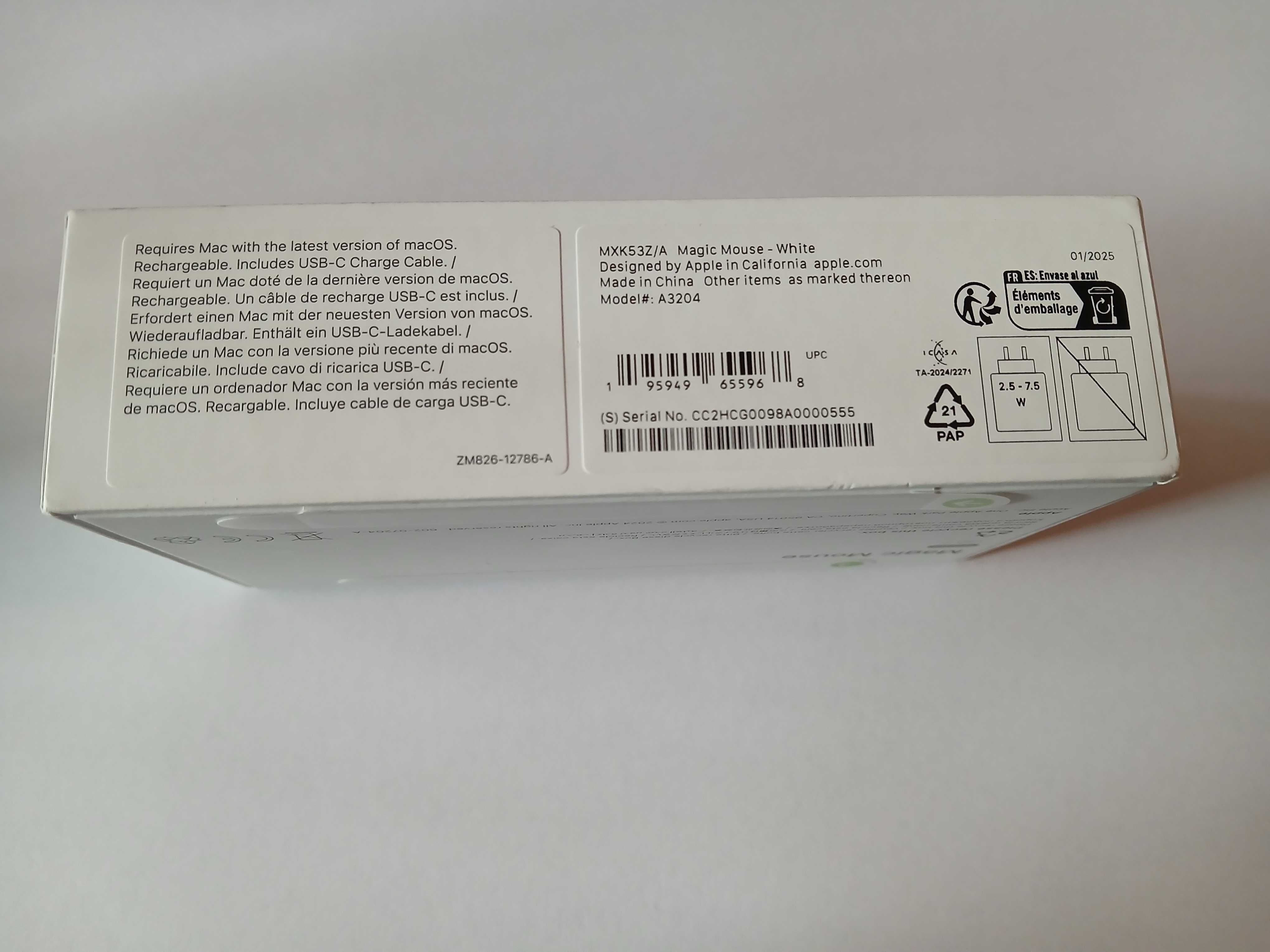 Mysz APPLE Magic Mouse 2*nowa*fabrycznie zamknieta*