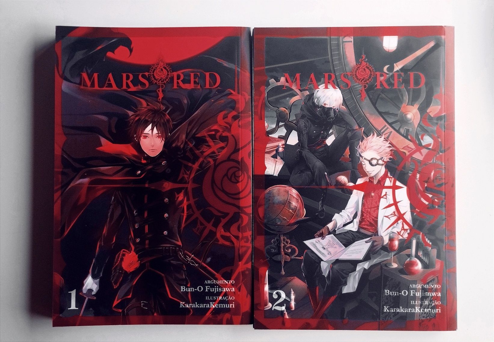 Mars red - manga - volume 1 e 2