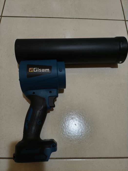 Dmuchawa Gisam 400m/s akumulatorowa, Mega moc do liści, śniegu, auta