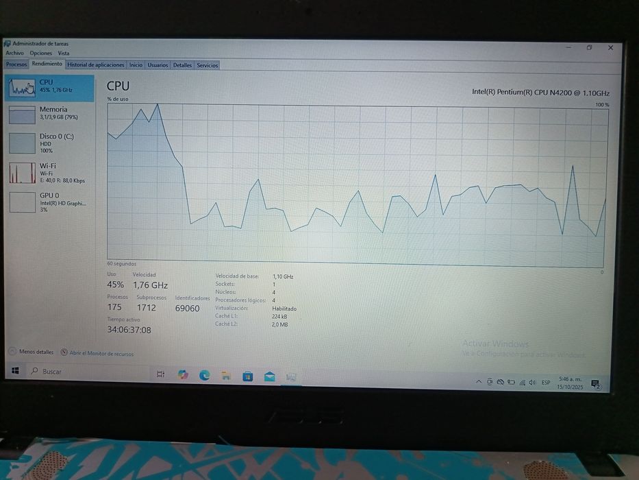 Computador ASUS X441N
