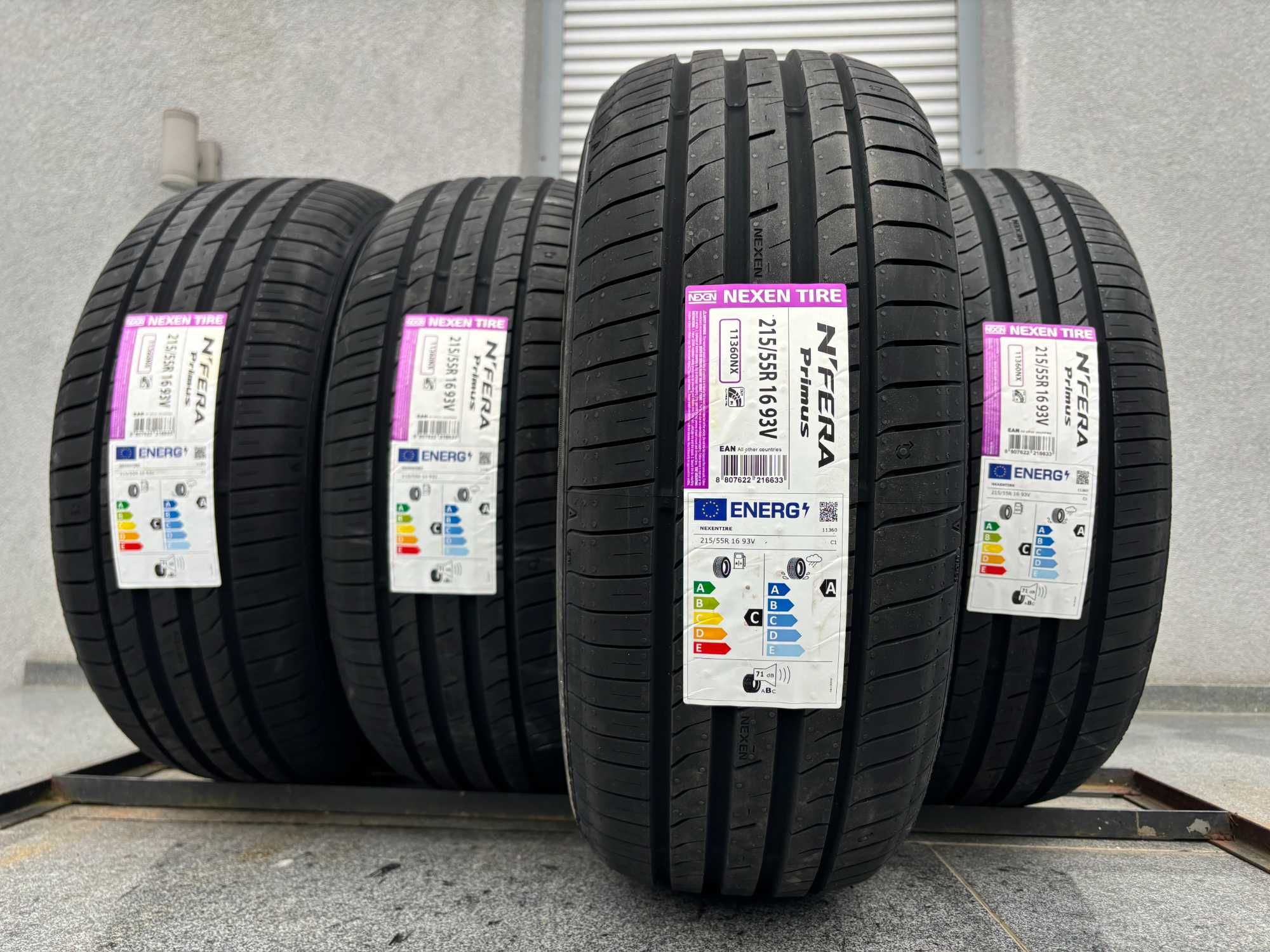 x4t letnie 215/55R16 Nexen N'Fera 93V Prod. 2024 rok! C,A,71db gwaranc