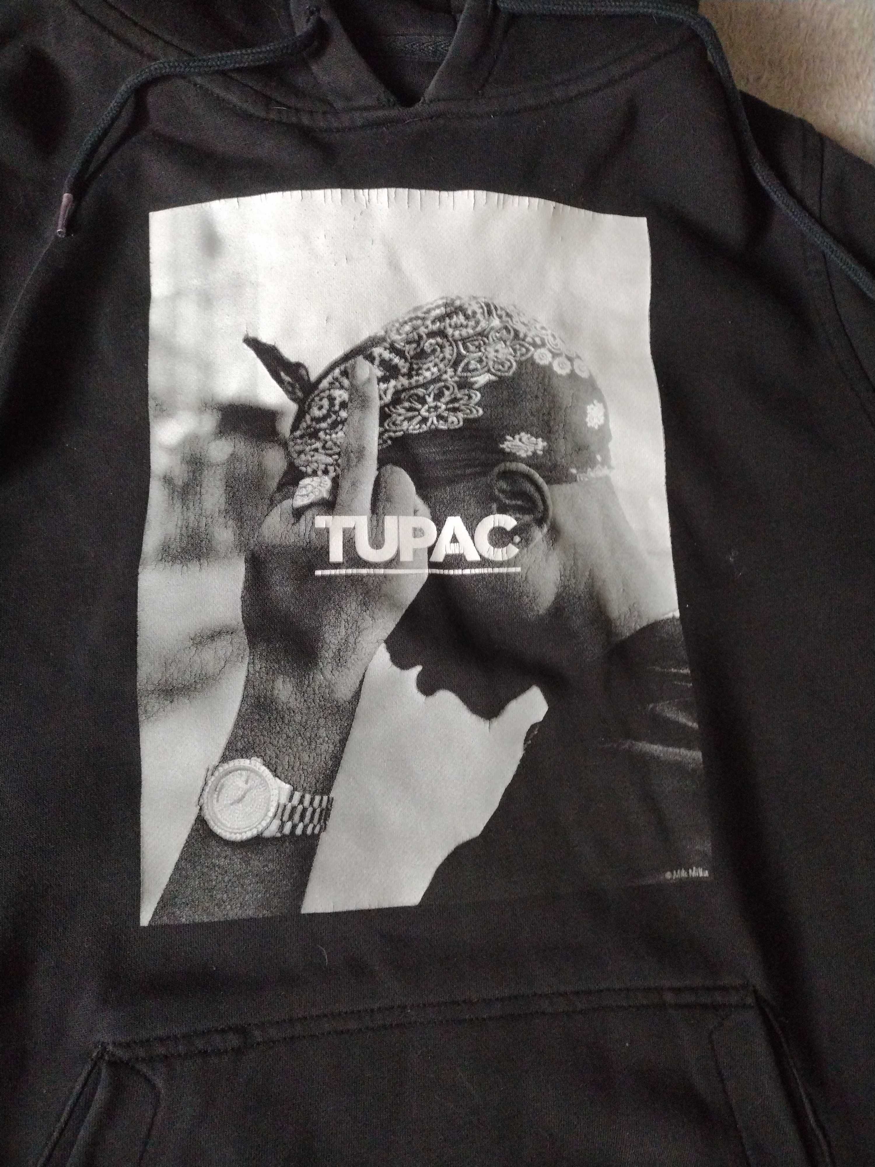 Bluza Mister Tee 2Pac Fuck The World Hoody czarna