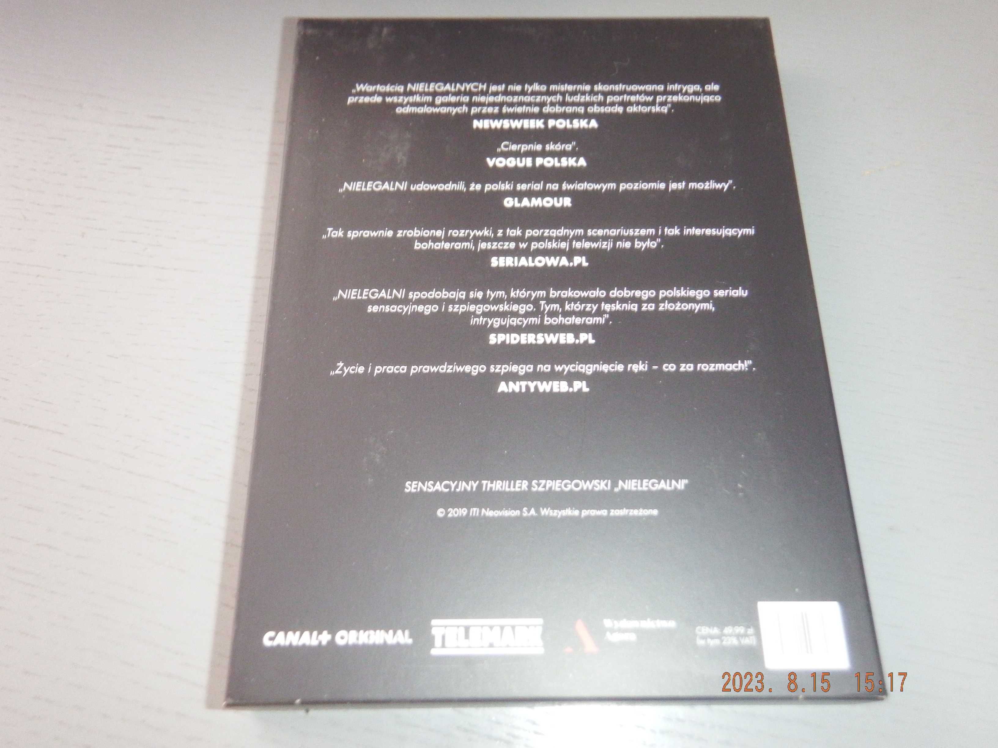 Nielegalni  serial  3 dvd