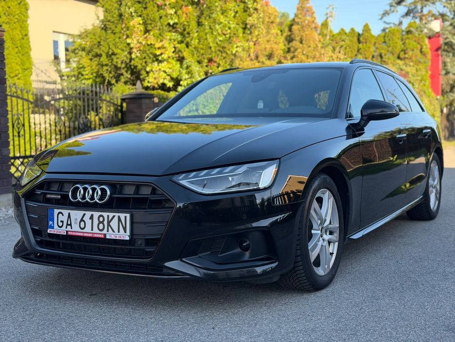 Audi A4 FV23% 190KM QUATTRO Kamera Czujniki Full LED CarPlay AndroidAuto