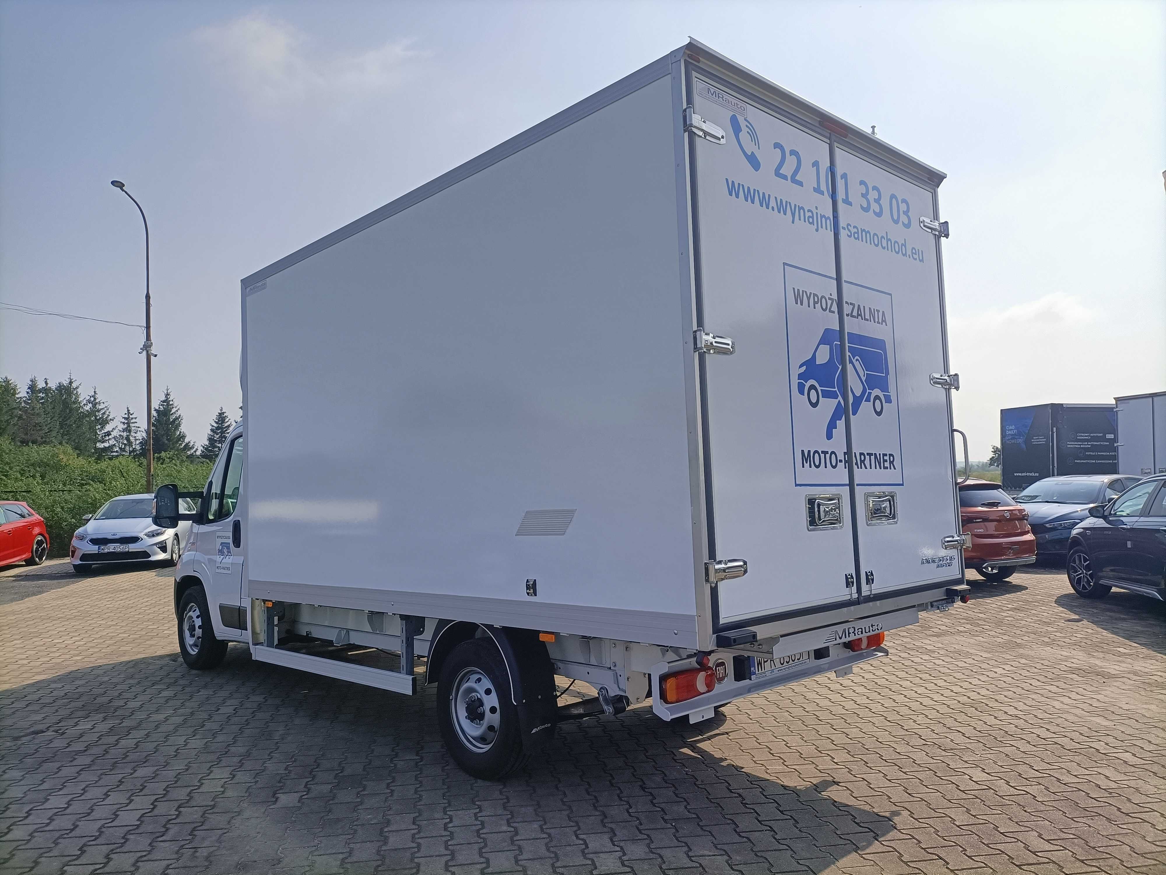 Wynajem #Fiat Ducato #Kontener #Skrzynia #Dostawczy #8EP