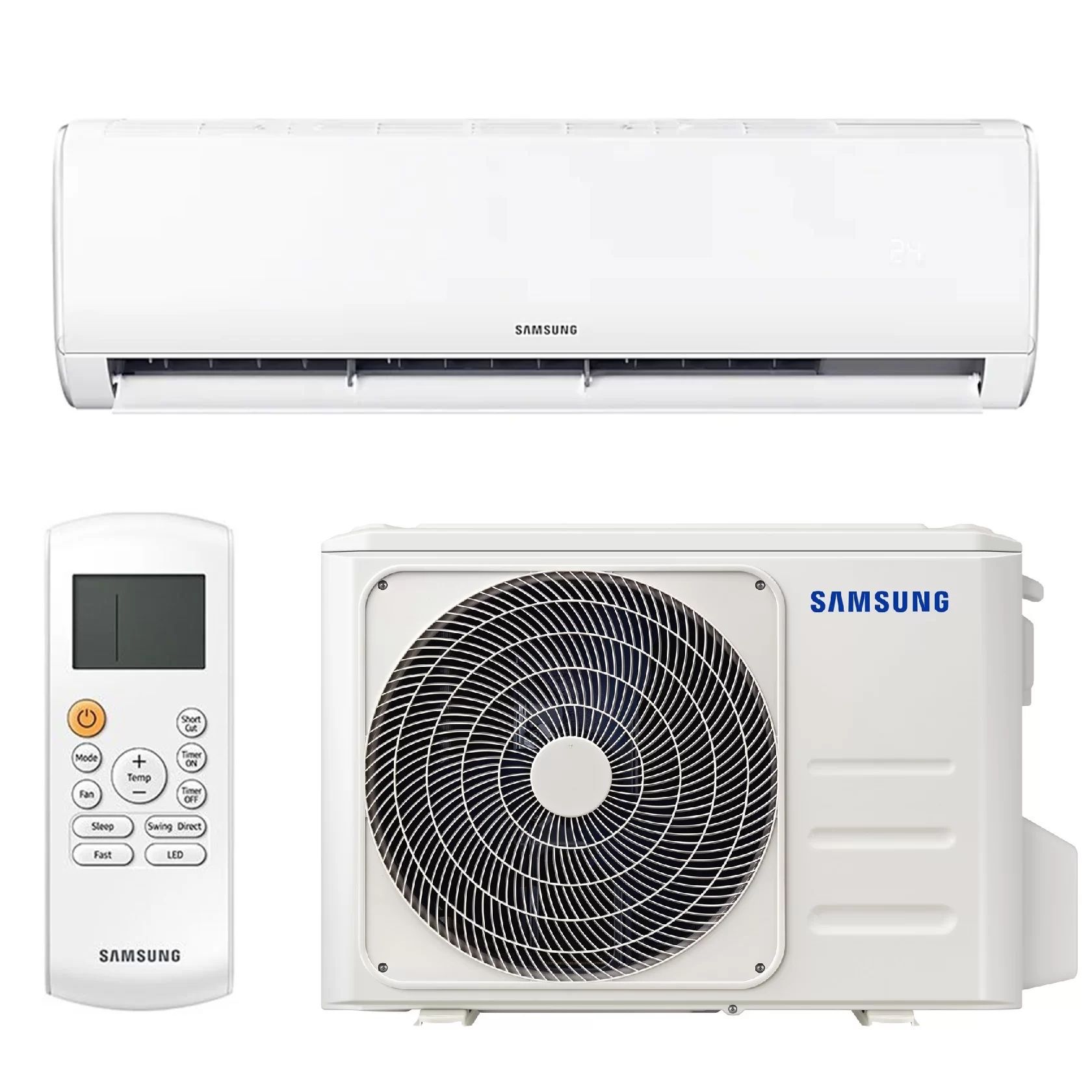 Кондиционеры Samsung Inverter! Обогрев -22С! Акция - $450!