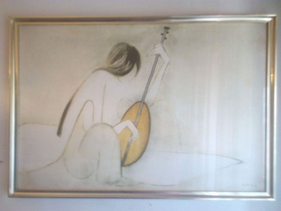 Quadro Vintage de Ha Van Vuong o “ Mandolin”