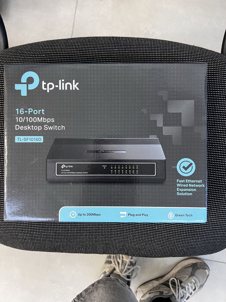 Комутатор мережевий tp-link TL-SF1016D