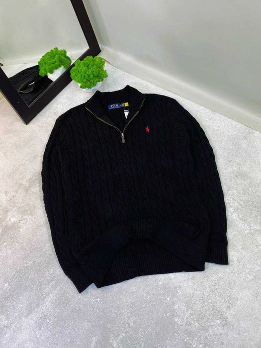 Светр поло ральф sweater напів зіпка полузамок Polo Ralph Luaren свитр