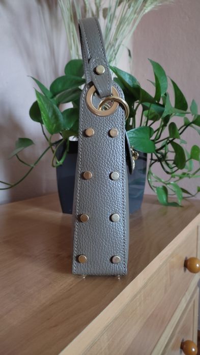 Маленька сумочка-клатч мокко