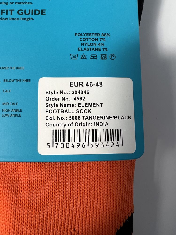 Nowe skarpetki sportowe męskie piłka nożna ręczna Hummel 46-48