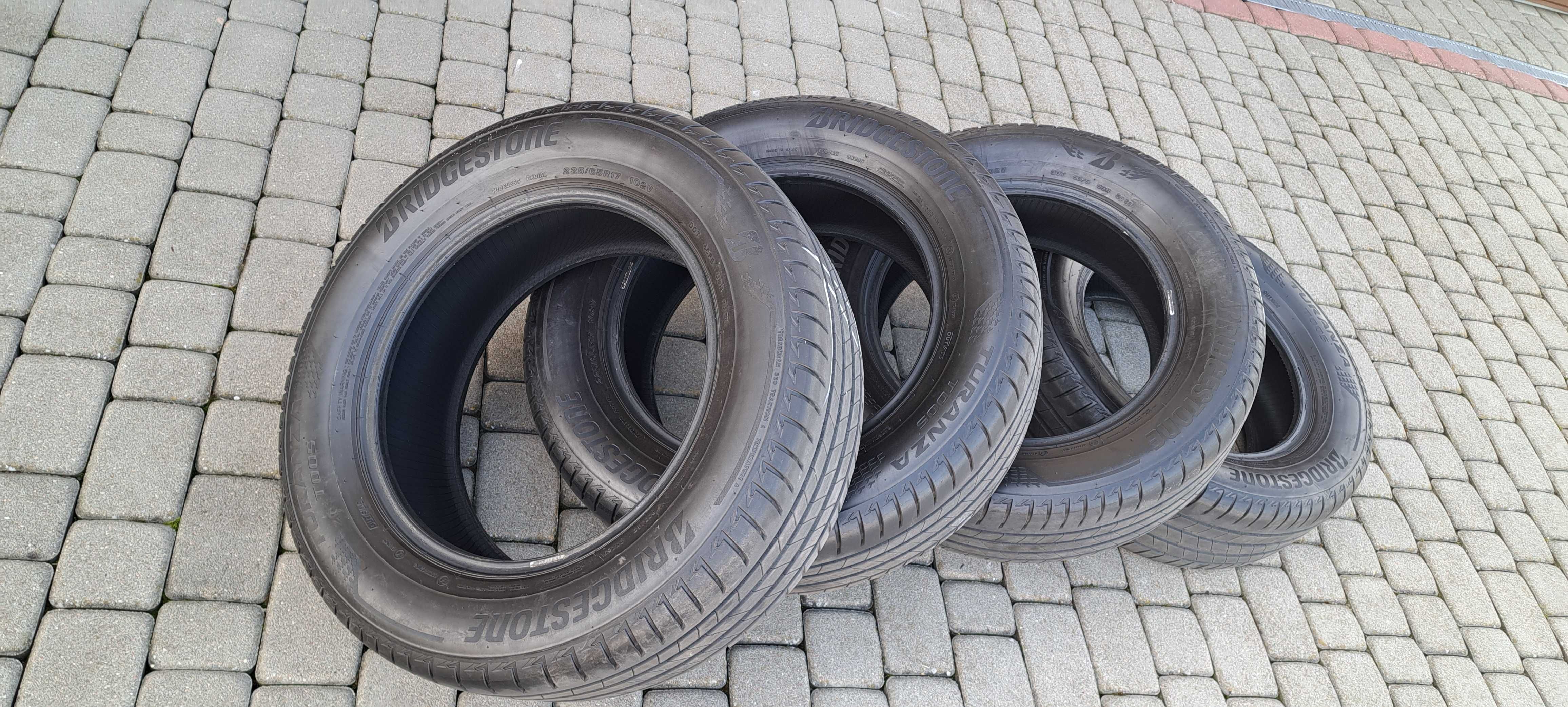 4 Opony letnie Bridgestone Bieżnik 7,5 mm